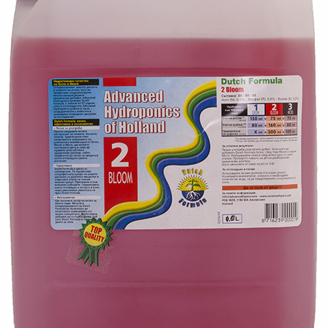 Advanced Hydroponics Dutch Formula 2 Bloom 10L