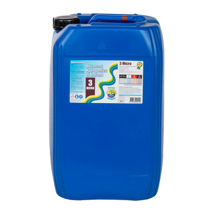 Advanced Hydroponics Dutch Formula 3 Micro 25L