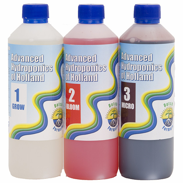 Advanced Hydroponics Dutch Formula Set 1,2,3 0,5L 