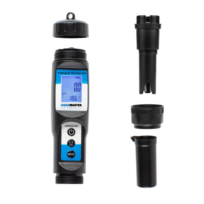 Aqua Master Tools Combo pen P160 Pro pH, EC, TDS, PPM, Temp meter