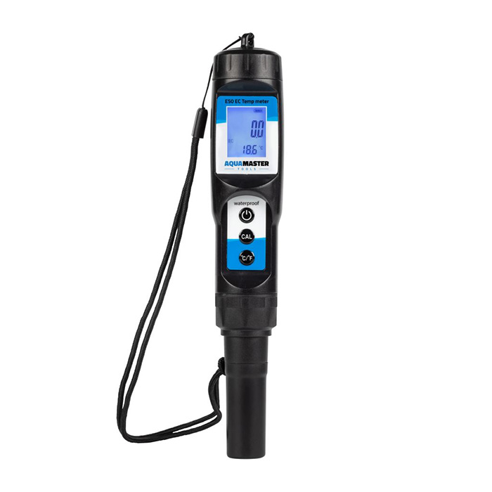 Aqua Master Tools EC Temp meter E50 Pro