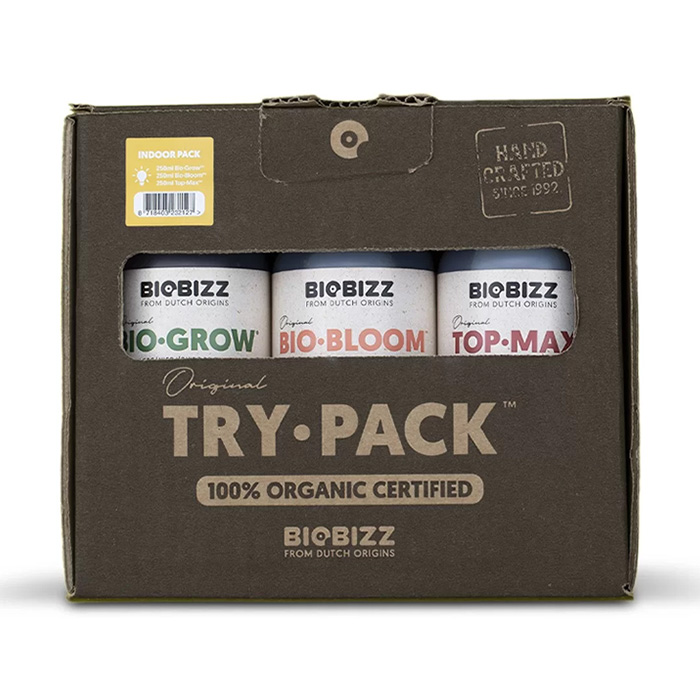 Biobizz TRY-PACK Indoor 3x250ml