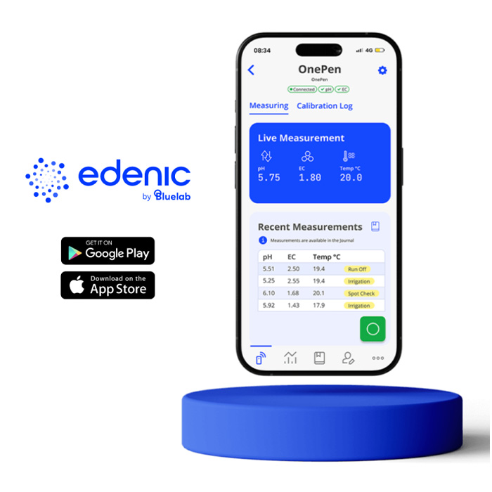 Bluelab OnePen pH, EC, Temp. Тестер