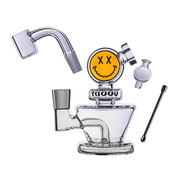 Бонг Goody Glass Big Face Mini Dab Rig