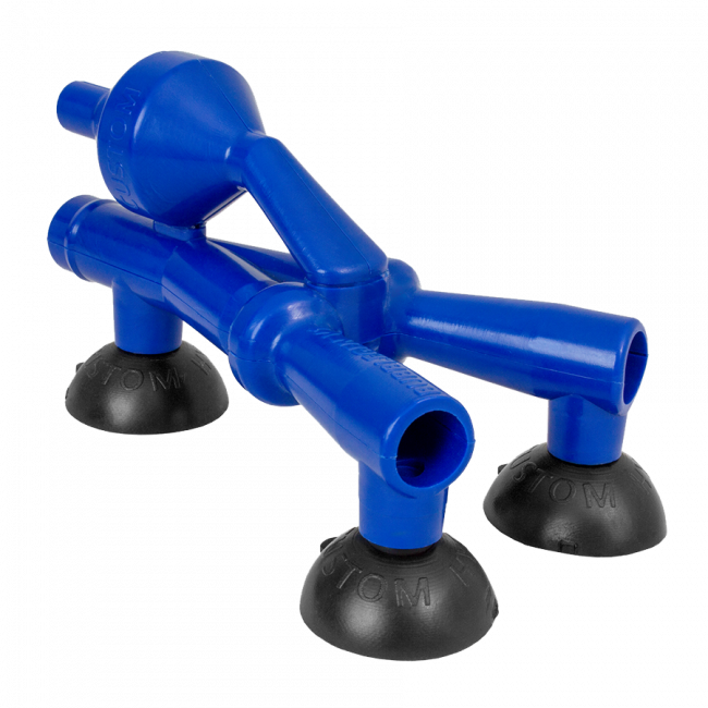 BubbleGen двоен струен генератор на мехурчета, вход 4 мм