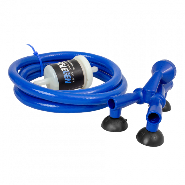 BubbleGen двоен струен генератор на мехурчета, вход 4 мм