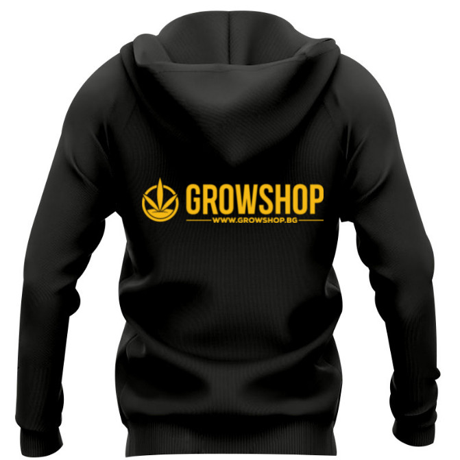 Суитшърт с качулка черен