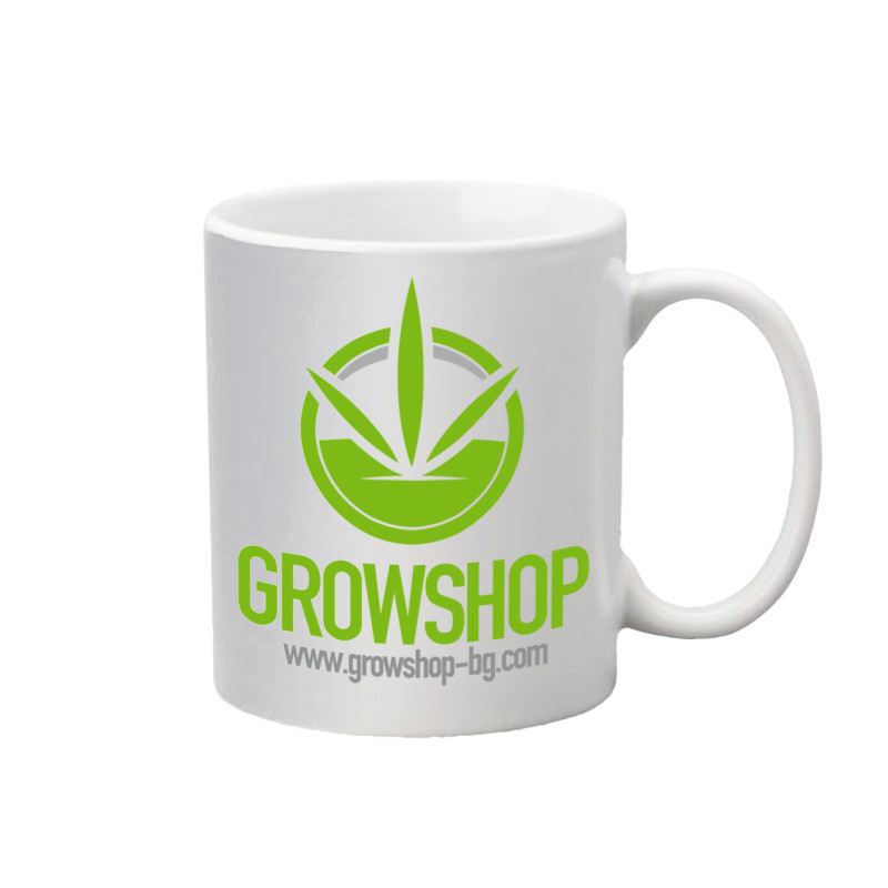 Чаша за кафе GrowShop-Bg.com - Бяла