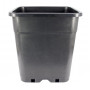 Black Square Pot 25L