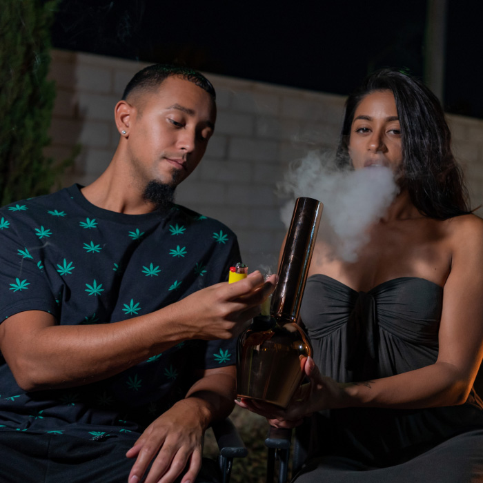 Бонг Chill Pipe, Стоманен