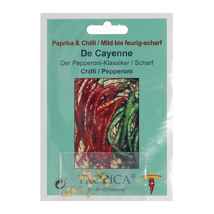 Семена Чили "Де Кайен" (Capsicum annum)