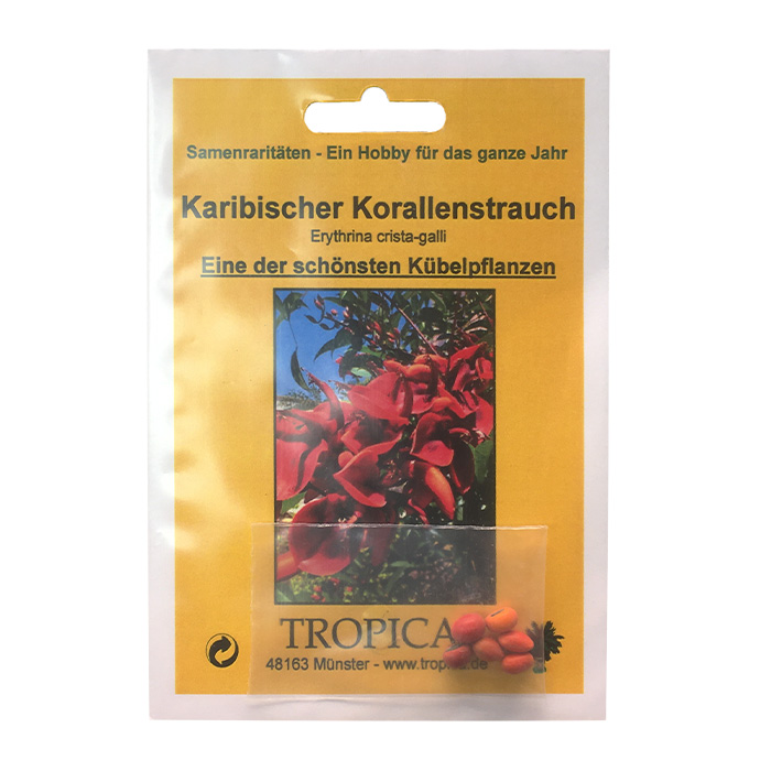 Семена Еритрина, коралов храст (Erythrina crista-galli)
