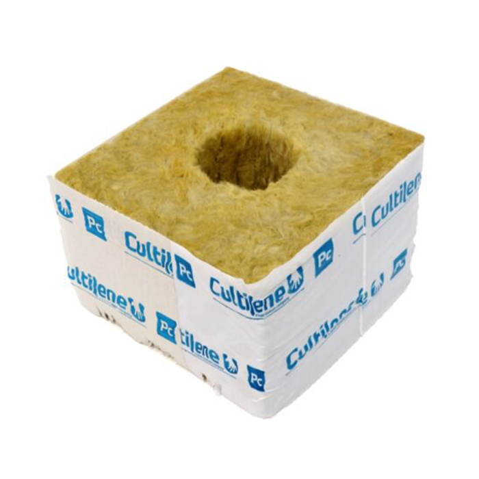 Cultilene 10x10x6,5cm, Ø40/35mm kубчета за покълване от каменна вата (276 бр./Кутия)