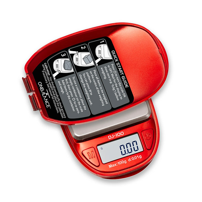 Везна DJ-100-RD ON BALANCE JEWEL - RED 100g x 0.01g