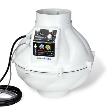 EC Вентилатор PK125WHSP-ECTC с контролер на темп. Ø125mm 800m3/h