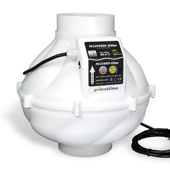 EC Вентилатор PK125WHSP-ECblue Ø125mm 800m3/h