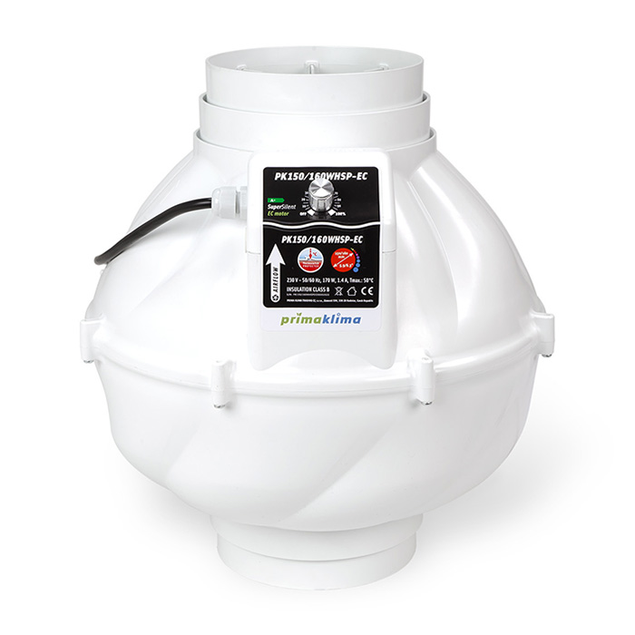 EC Вентилатор PK150/160WHSP-EC Ø150/160mm 1400m3/h