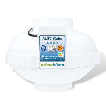 EC Вентилатор PK150-ECblue Ø150mm 1100m3/h
