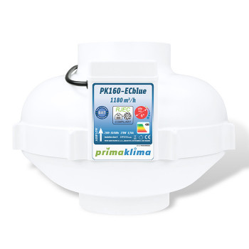 EC Вентилатор PK160-ECblue Ø160mm 1180m3/h