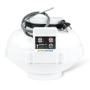 EC Вентилатор PK160EC-TC с контролер на темп. Ø160mm 1180m3/h