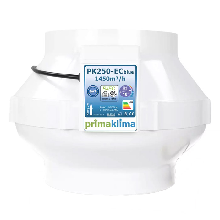 EC Вентилатор PK250-ECblue Ø250mm 1450m3/h