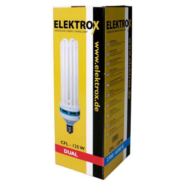 CFL Лампа за растеж и цъфтеж Elektrox DUAL 125W