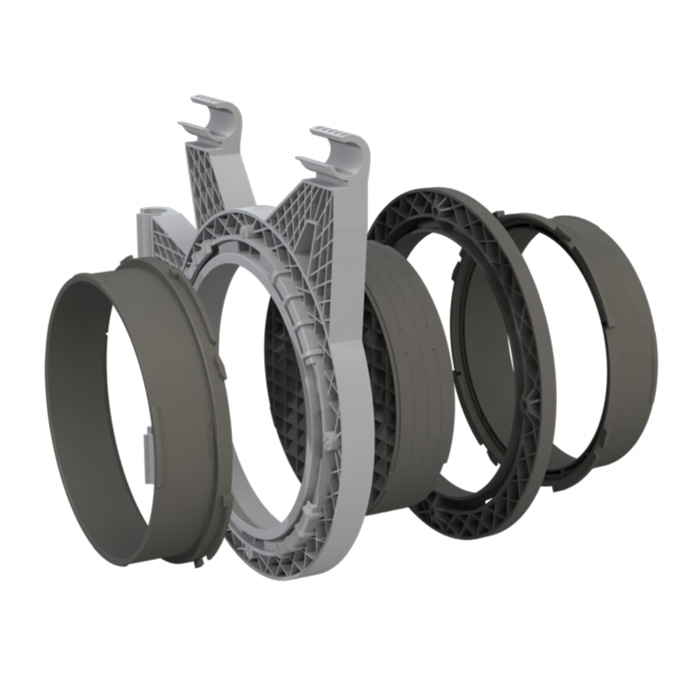 Фланец Secret Jardin DF16 125mm