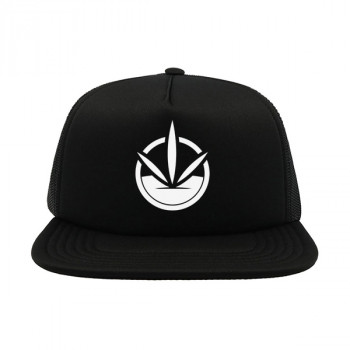 Шапка с плоска козирка и лого SNAP 90S - Черна