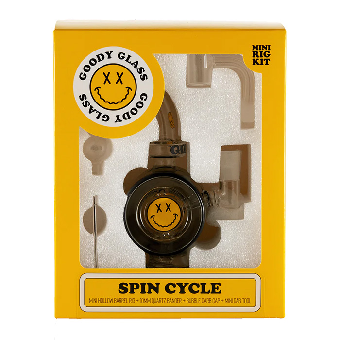 Бонг Goody Glass Spin Cycle Mini Dab Rig
