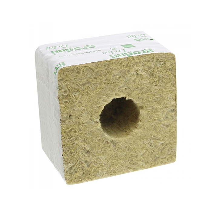 Grodan 10x10x6,5cm, Ø40/35mm кубчета за покълване от каменна вата (216 бр./Кутия)