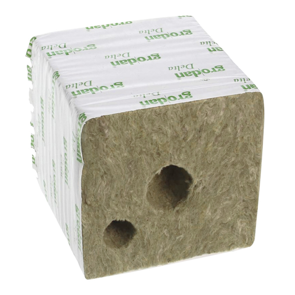 Grodan 15x15x14,2cm кубчета за покълване от каменна вата