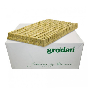 Grodan 2,5x2,5x4cm kубчета за покълване от каменна вата (6000 бр./Кутия)