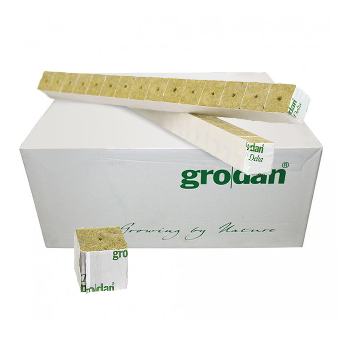 Grodan 4x4x4cm кубчета за покълване от каменна вата (2940 бр./Кутия)
