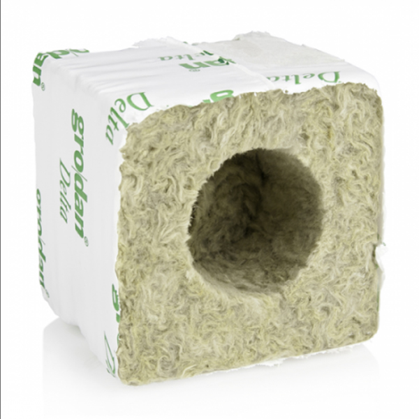 Grodan 7,5x7,5x6,5cm кубчета за покълване от каменна вата