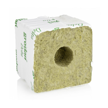 Grodan 7,5x7,5x6,5cm, Ø27/35mm кубчета за покълване от каменна вата (384 бр./Кутия)