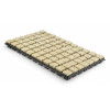 Grodan Tray 77 бр. кубчета за покълване от каменна вата, Тарелка