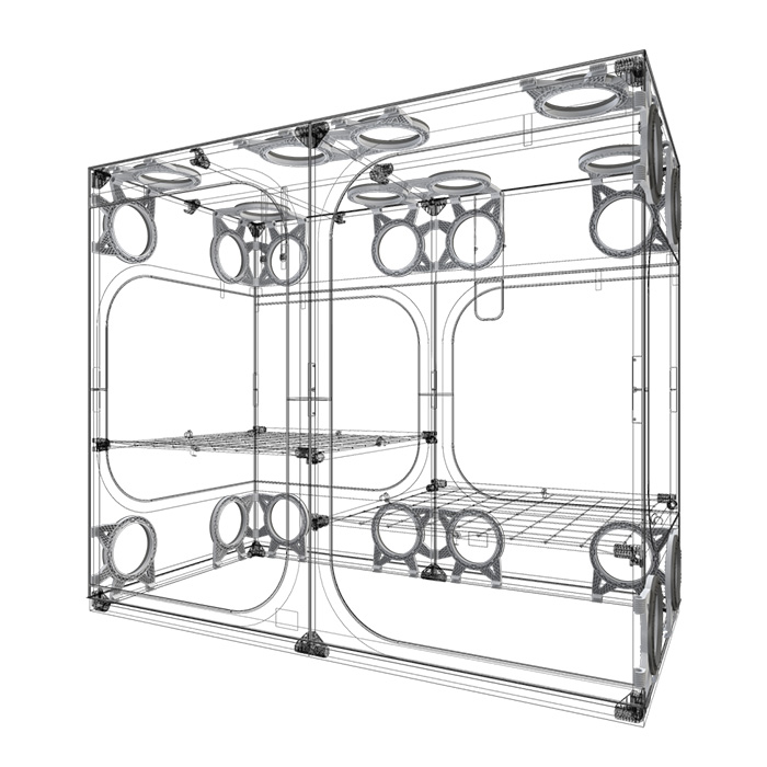 Гроубокс Secret Jardin Dark Room DR240 237x237x200 cm