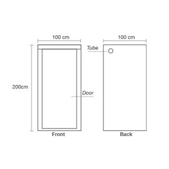 Гроубокс HOMEbox Ambient Q100 100x100x200cm