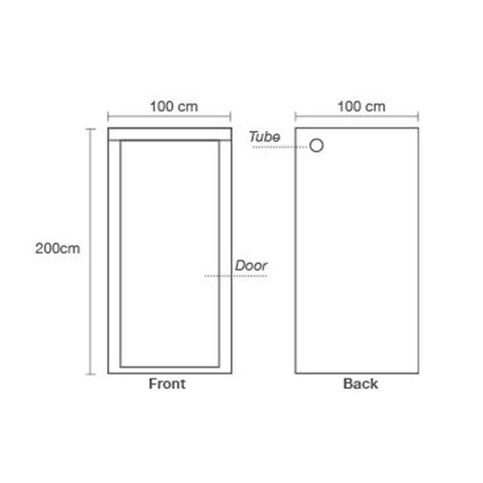 Гроубокс HOMEbox Ambient Q100 100x100x200cm