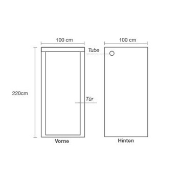 Гроубокс HOMEbox Ambient Q100+ 100x100x220cm