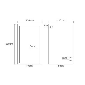 Гроубокс HOMEbox Ambient Q120 120x120x200cm