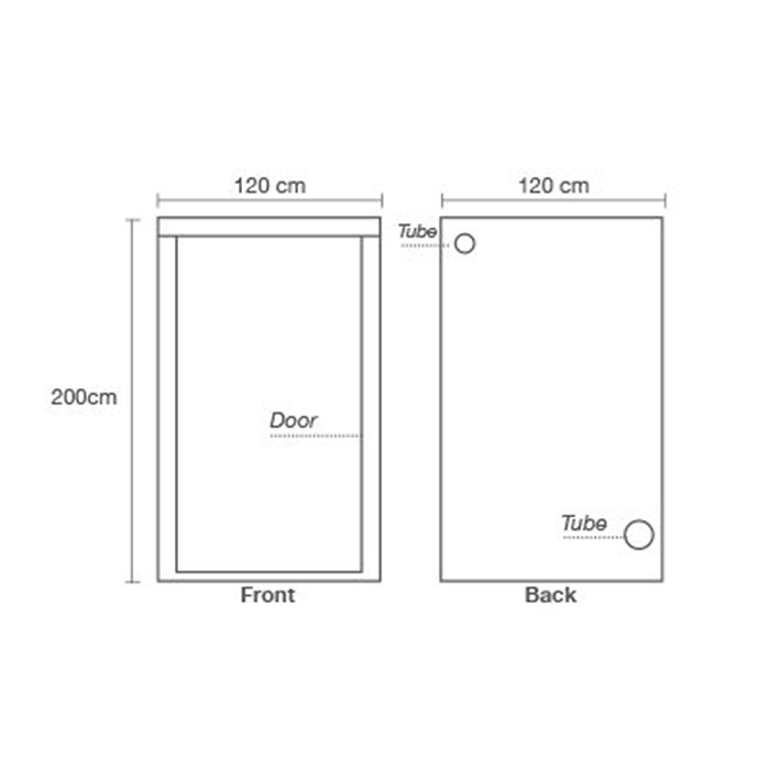 Гроубокс HOMEbox Ambient Q120 120x120x200cm
