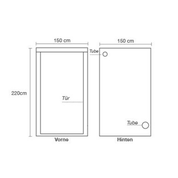 Гроубокс HOMEbox Ambient Q150+ 150x150x220cm
