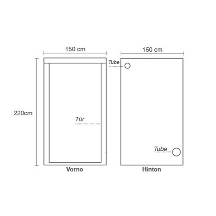 Гроубокс HOMEbox Ambient Q150+ 150x150x220cm