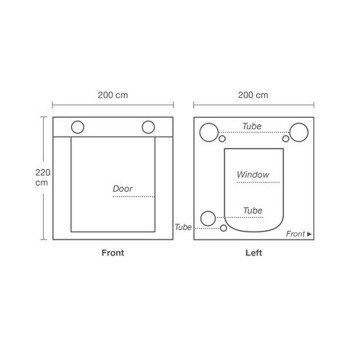 Гроубокс HOMEbox Ambient Q200+ 200x200x220cm