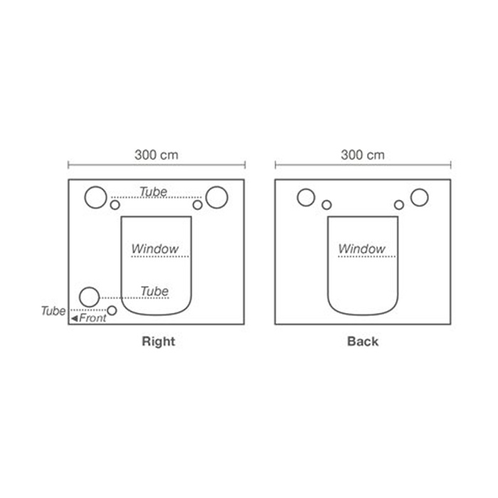 Гроубокс HOMEbox Ambient Q300+ 300x300x220cm