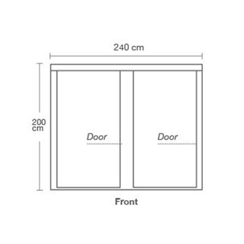 HOMEbox Ambient R240 240x120x200cm