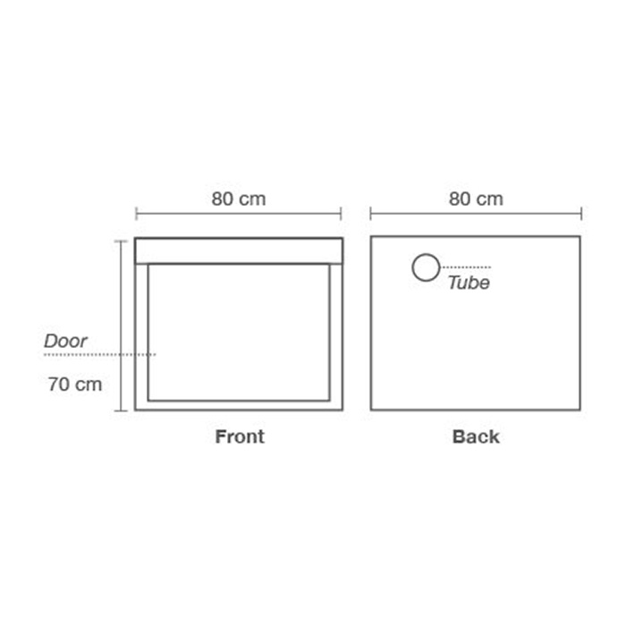 Гроубокс HOMEbox Ambient R80S 80x60x70cm