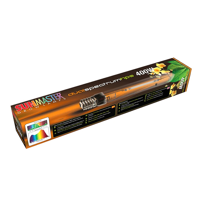 HPS Лампа за растеж и цъфтеж Sunmaster Dual Spectrum 400W
