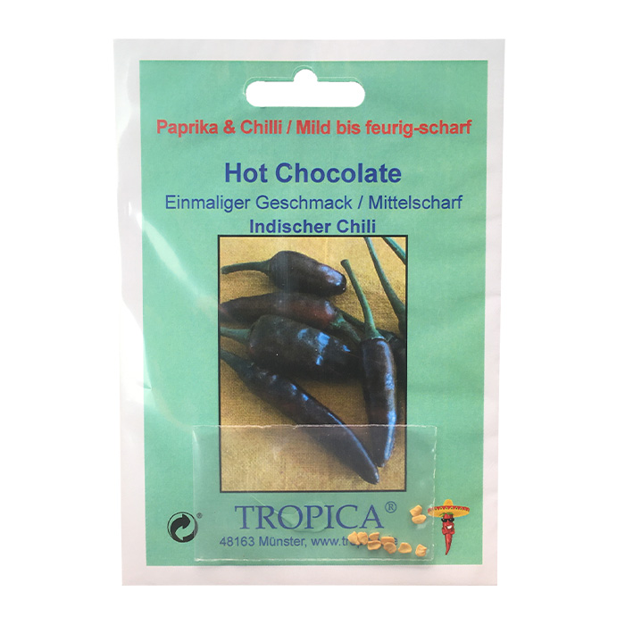 Семена Чили "Лют Шоколад" (Capsicum annum)